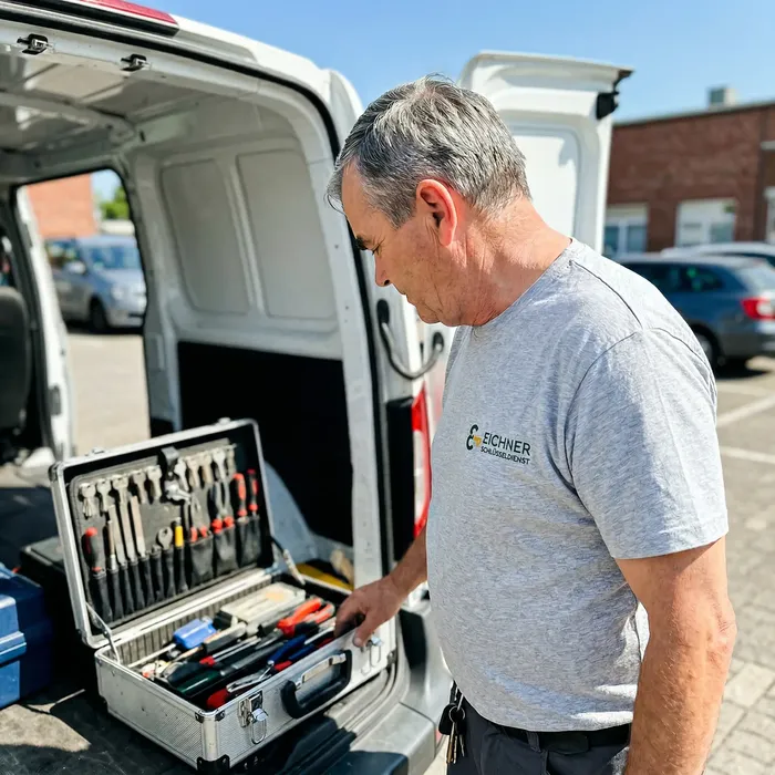 Professionelle Ausrüstung des Schlüsseldienstes Eichner Chur